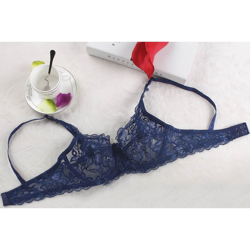 Summer Push Up Bra Breathable Lace Bras Sexy Underwear For Women Bralette Lingerie Intimates Ropa I