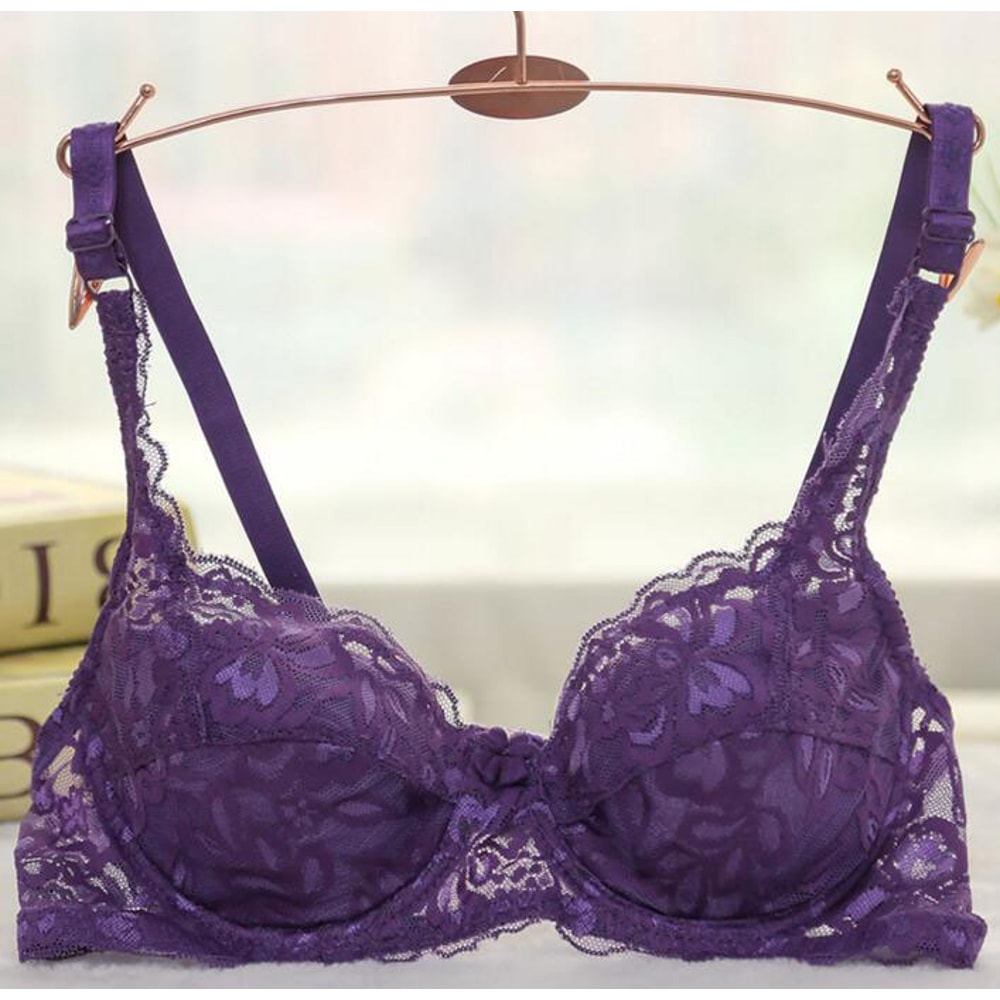Summer Push Up Bra Breathable Lace Bras Sexy Underwear For Women Bralette Lingerie Intimates Ropa I