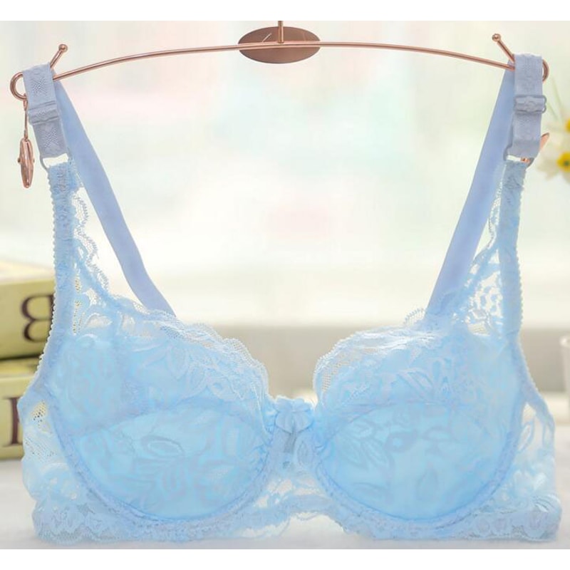 Summer Push Up Bra Breathable Lace Bras Sexy Underwear For Women Bralette Lingerie Intimates Ropa I
