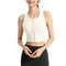 Womens High Impact Sports Bra Top, Front Zipper, Breathable Shockproof Fitness Vest for Running, Gym Wear, Yoga Brassier