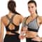 Front Zipper Adjustable Strap Shockproof Sports Bra For Women Elastic Fitness Athletic Brassiere Sl 5