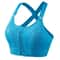 Front Zipper Adjustable Strap Shockproof Sports Bra For Women Elastic Fitness Athletic Brassiere Sl 8