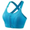 Front Zipper Adjustable Strap Shockproof Sports Bra For Women Elastic Fitness Athletic Brassiere Sl 8