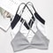 Seamless Deep-V Bra Women Sexy Triangle Bralette, Thin Plunge Underwear, Tube Vest Top, Breathable Lingerie for Women