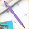 Customized Logo Ballpoint Pen, Personalized Stylus Touch Pen, Engrave Text Metal Pen, Office, School Stationery Supplies