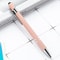 Customized Logo Ballpoint Pen, Personalized Stylus Touch Pen, Engrave Text Metal Pen, Office, School Stationery Supplies