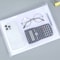 File Bags Transparent Plastic LargeCapacity Waterproof Storage SnapOn Type Test Paper Organizer For 4