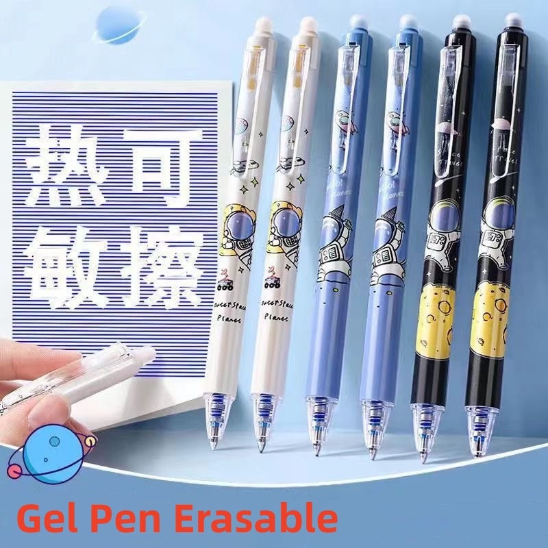 Gel Pen Kawaii Erasable Pen, Magic Erasable Pen, Creative Drawing Tools, Suitable Refills for School Office Stationery