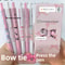 Pink Bowknot Quick-Dry Gel Pens, Fine Point, Smooth Writing for Office and School Supplies, Perfect for Everyday Use