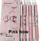 Pink Bowknot Quick-Dry Gel Pens, Fine Point, Smooth Writing for Office and School Supplies, Perfect for Everyday Use