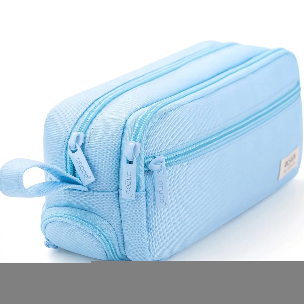 Large Pencil Case, High Capacity Holder Box, Storage Bag Desk Organizer, Marker Pouch, Pen for Middle School, Office