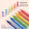 Glitter Effects Color Gel Pen Set Student Writing Pen Painting Highlight Take Note Handbook School 3