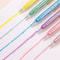 Glitter Effects Color Gel Pen Set Student Writing Pen Painting Highlight Take Note Handbook School 4