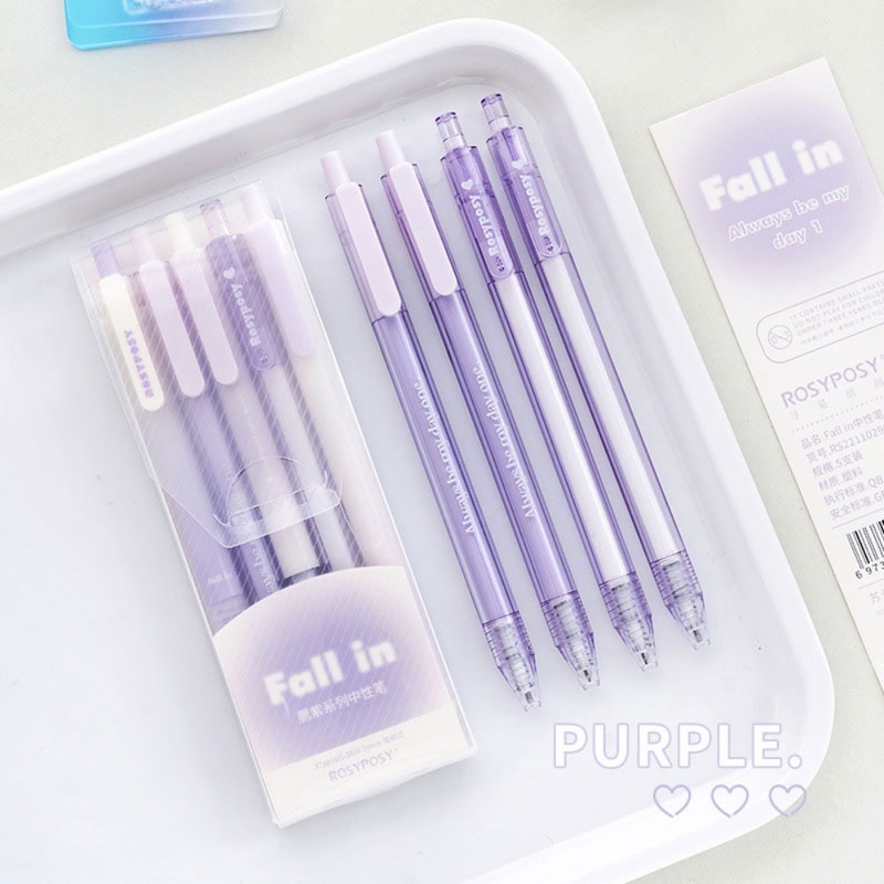 Gradient Gel Pen Set, Hand Account Good-looking Pen, Pen for Student Stationery Supplies, Office Accessories