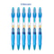 Retractable Gel Pens Set BlackBlueRed Liquid Ballpoint Pen School Stationery Office Writing Tool Fo 9