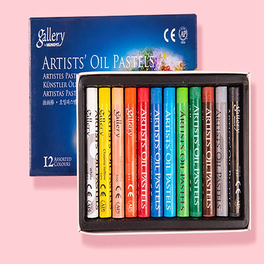 Artist Oil Pastel Set Colors, Professional Painting Drawing Graffiti Art Crayons, Washable, Non Toxic Round Sticks