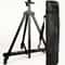 Portable Adjustable Metal Sketch Easel, Foldable Travel Easel with Bag, Artist Art Supplie Stand, Outdoor Sketch Drawing