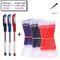 Gel Pen Set School Supplies Black Blue Red Ink 05mm Ballpoint Kawaii Pen Writing Tool For School Of