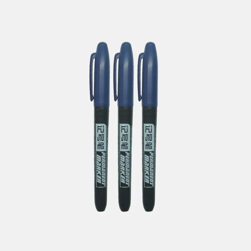 Permanent Marker Pen Manga Drawing Markers Black Blue Red Waterproof Ink Sketch Pes Stationery Art