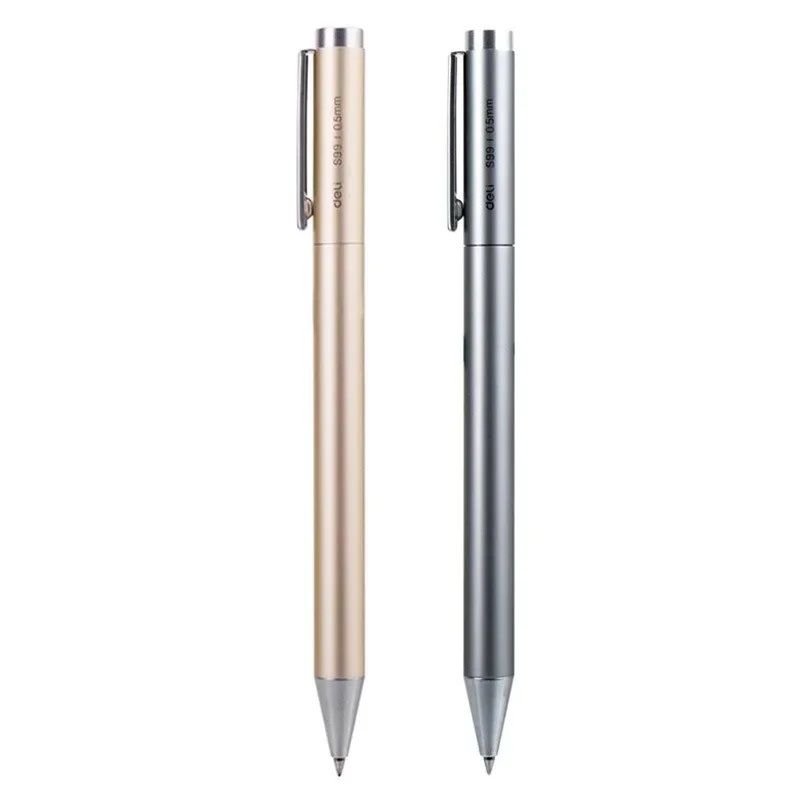 Metal Sign Pen Gel Ink Pens Golden Silver Color Metallic Writing Pen Office Supplies 5