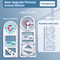 Multifunctional Geometric Function Ruler Set Mathematic Drawing Template Measuring Tool For Art Stu 8