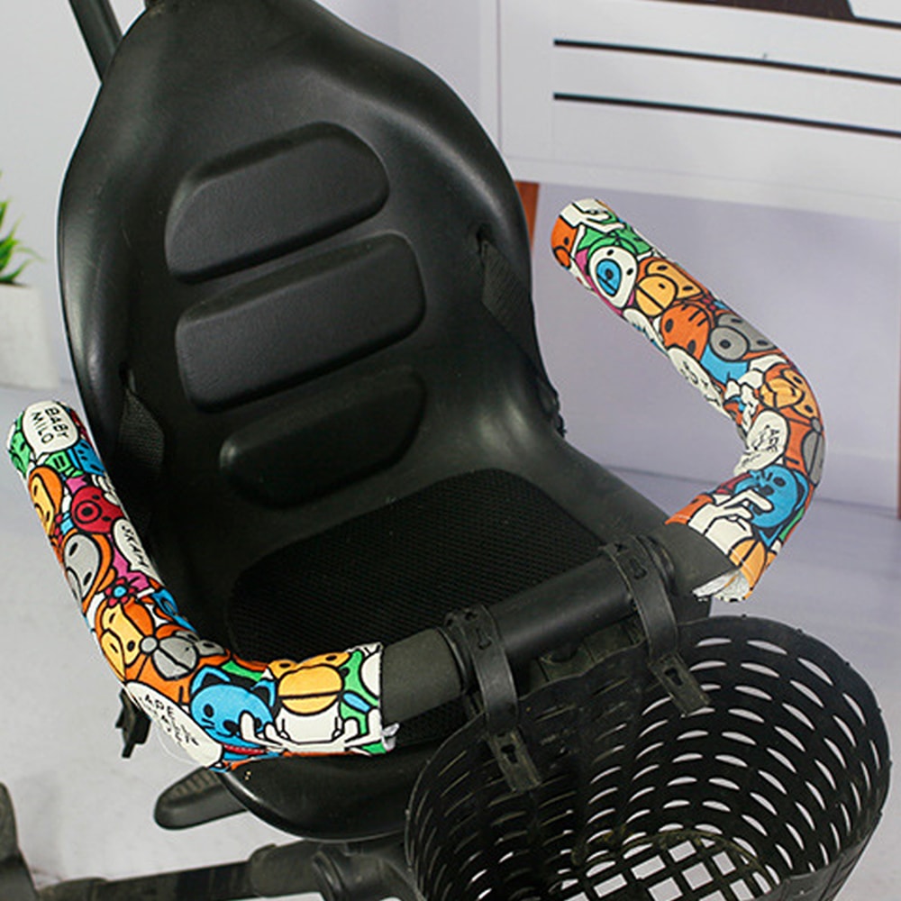 Pram Stroller Accessories, Baby Stroller Armrest Protective Case, Zipper Closure Armrest Covers for Handle Wheelchairs