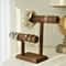 Wooden Watch Holder Stand, Jewelry Organizer for Bracelets and Necklaces, Watch Display Tower