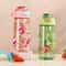 Cute Kids Water Bottle With Straw BPAFree Leakproof Outdoor Portable Childrens School Cup EcoFriend 0