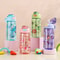 Cute Kids Water Bottle With Straw BPAFree Leakproof Outdoor Portable Childrens School Cup EcoFriend 2
