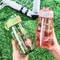 Cute Kids Water Bottle With Straw BPAFree Leakproof Outdoor Portable Childrens School Cup EcoFriend 4