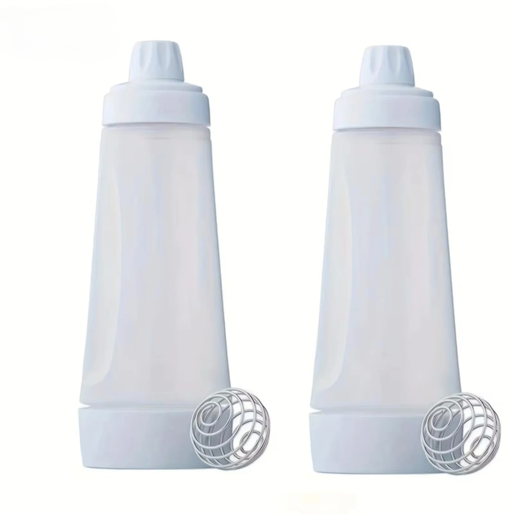 Multifunctional Household Large Capacity Batter Shaker Cup HandCranked Mixing Bottle EasytoClean Ba 7