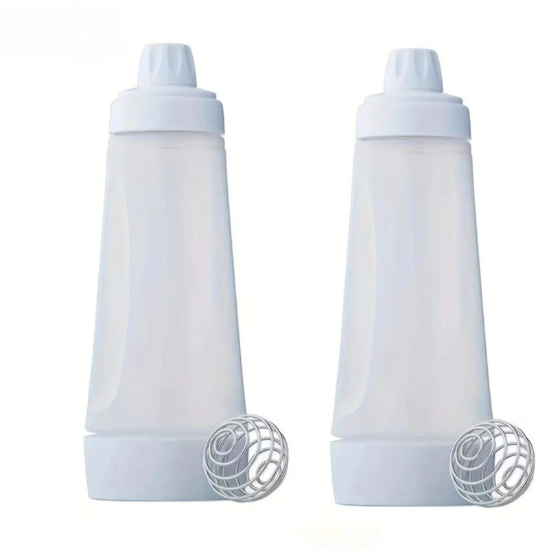 Multifunctional Household Large Capacity Batter Shaker Cup HandCranked Mixing Bottle EasytoClean Ba 7