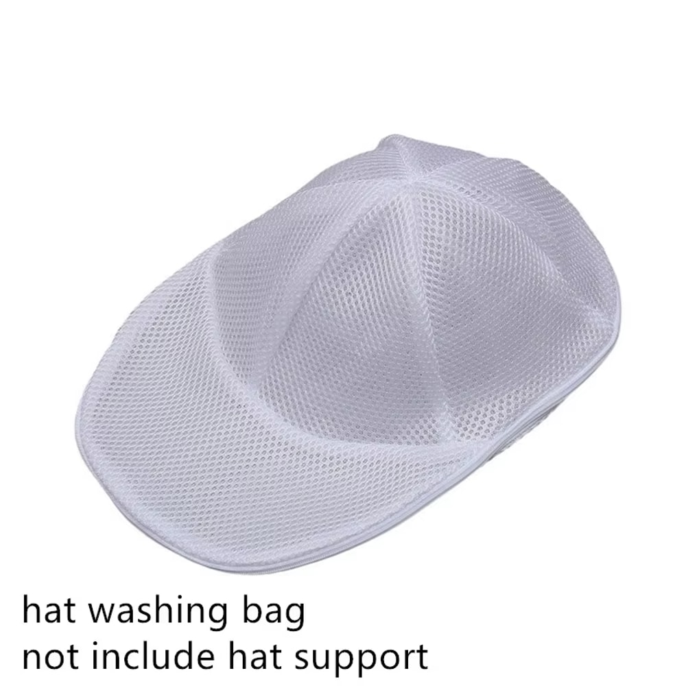 Baseball Cap Washing Bag, Anti-Deformation Hat Cleaning Mesh, Convenient Washing Machine Hat Bag