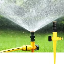rotation automatic garden sprinkler, perfect for lawns, farms, and greenhouses, efficient watering solution