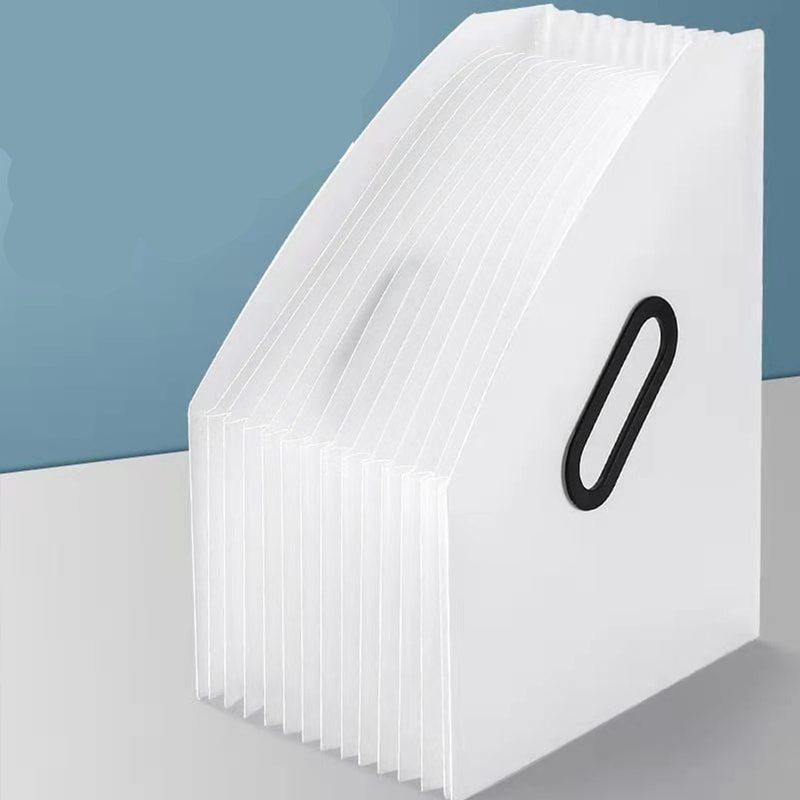 Vertical Portable Folder Expandable Organ Bag Multilayer Student Paper Organizer For Office Files A 5