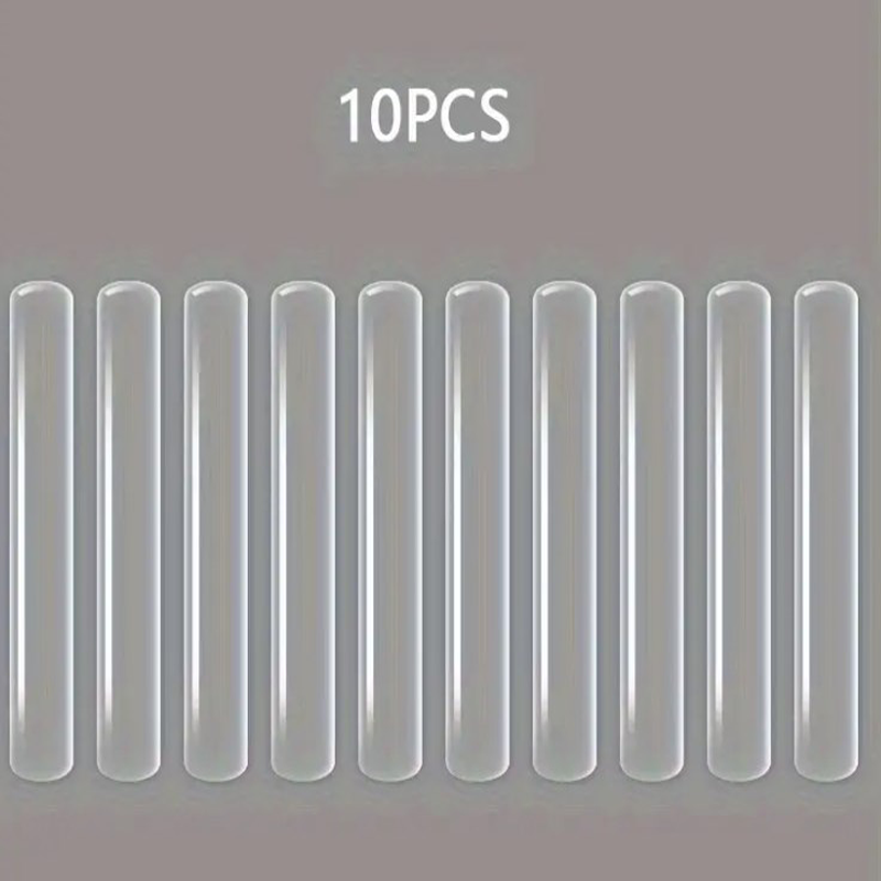 Transparent Door Impact Mats, Silicone Seal for Household Use, Mute Strip, Impact Seal Tape