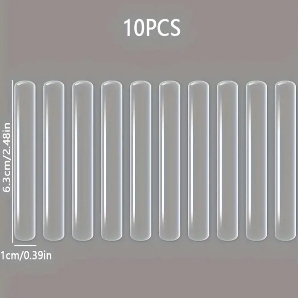 Transparent Door Impact Mats, Silicone Seal for Household Use, Mute Strip, Impact Seal Tape