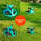 Automatic Rotating Sprinkler Nozzle Garden Lawn Water Spray Irrigation Supplies For Garden Watering 3
