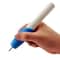 Mini Electric Engraving Pen Blue, DIY Miniature Carving Machine for Plastic, Wood, Metal, Glass, Stone Engraving Tool