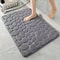 Non Slip Bathroom Mat Cobblestone Embossed Bath Mats Absorbent Doormat Carpet Door Floor Mat Machin 0