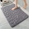 Non Slip Bathroom Mat Cobblestone Embossed Bath Mats Absorbent Doormat Carpet Door Floor Mat Machin 6