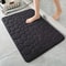 Non Slip Bathroom Mat Cobblestone Embossed Bath Mats Absorbent Doormat Carpet Door Floor Mat Machin 10