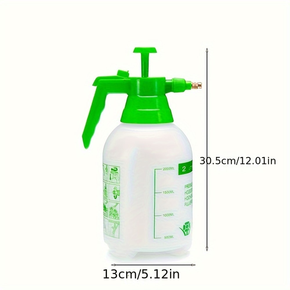 High-Capacity Adjustable Nozzle Garden Sprayer, Air Pressure Watering Can for Plants Car Wash
