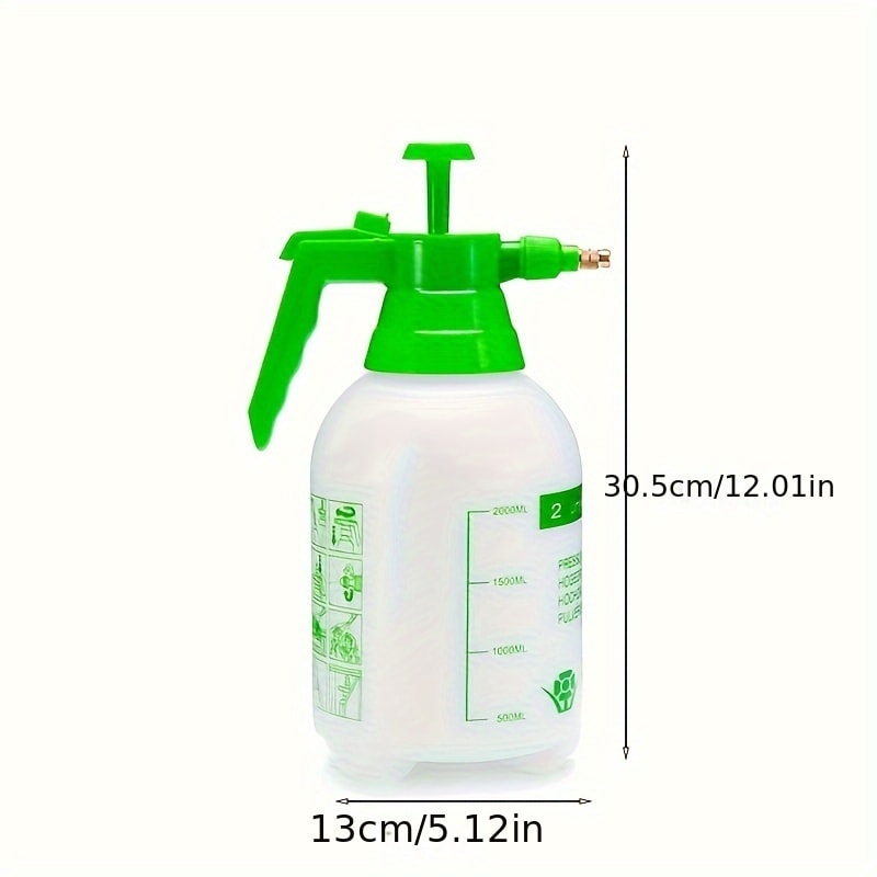 High-Capacity Adjustable Nozzle Garden Sprayer, Air Pressure Watering Can for Plants Car Wash