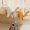 Cat Shaped Desktop Backpack Hook Multifunctional Key Hook For Students Strong LoadBearing No Punchi 2
