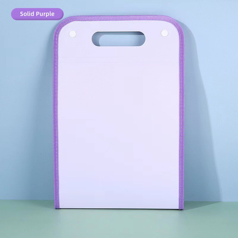 Pocket File Folders Portable A4 Letter Size Macaron Color Accordion Document Organizer For Office C 8