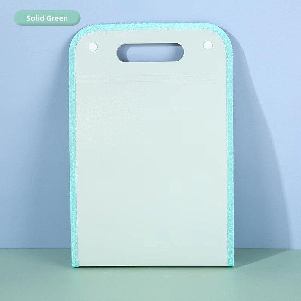 Pocket File Folders Portable A4 Letter Size Macaron Color Accordion Document Organizer For Office C 11