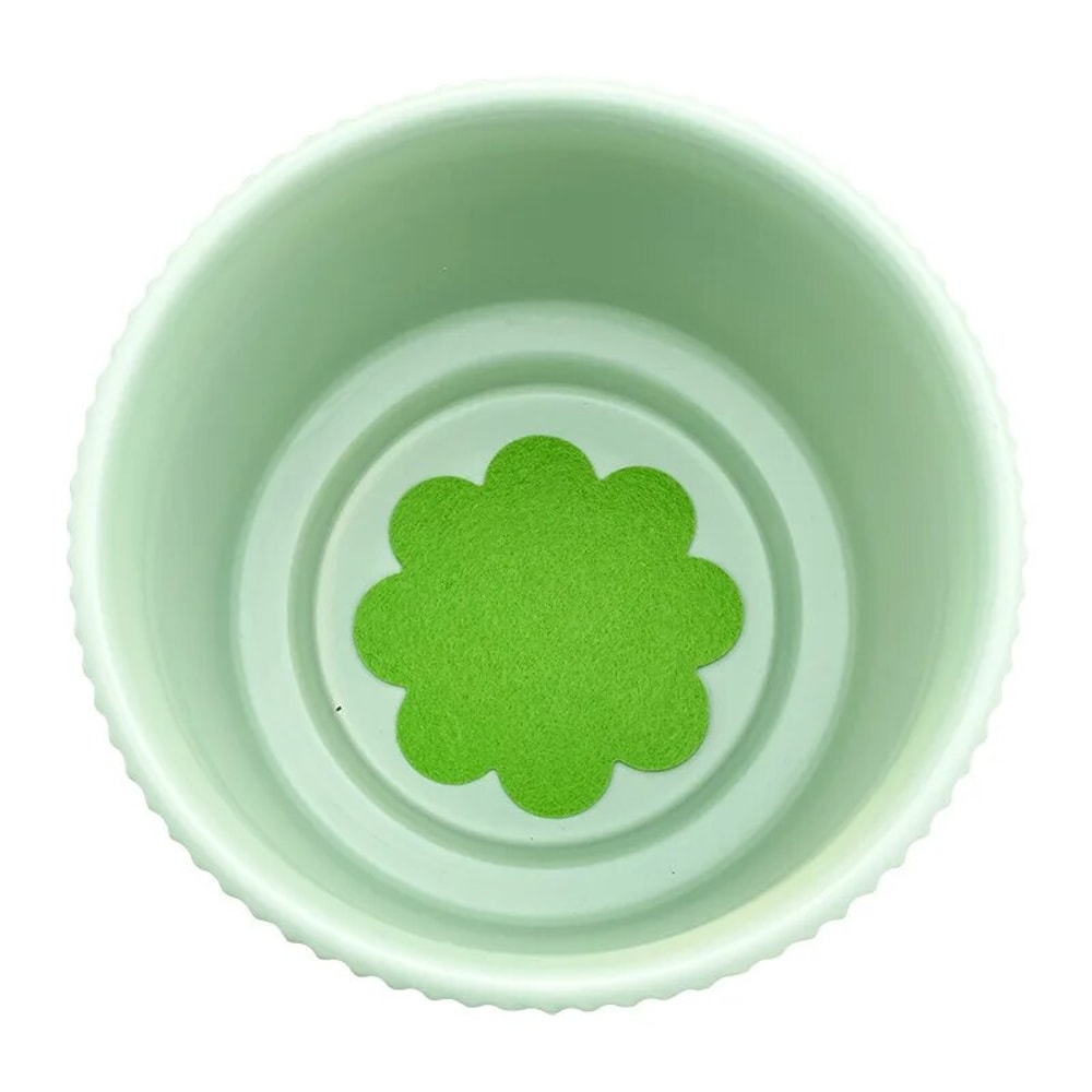 Plant Pot Hole Pad Green NonWoven Fabric Flower Shape Bonsai Bottom Soil Mat AntiCorrosion Breathab 1