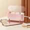 Cosmetic Storage Box With Lid, Dustproof Desktop Makeup Organizer, Cotton Powder Puff Storage Box Bathroom Organizer Box