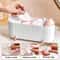 Cosmetic Storage Box With Lid, Dustproof Desktop Makeup Organizer, Cotton Powder Puff Storage Box Bathroom Organizer Box